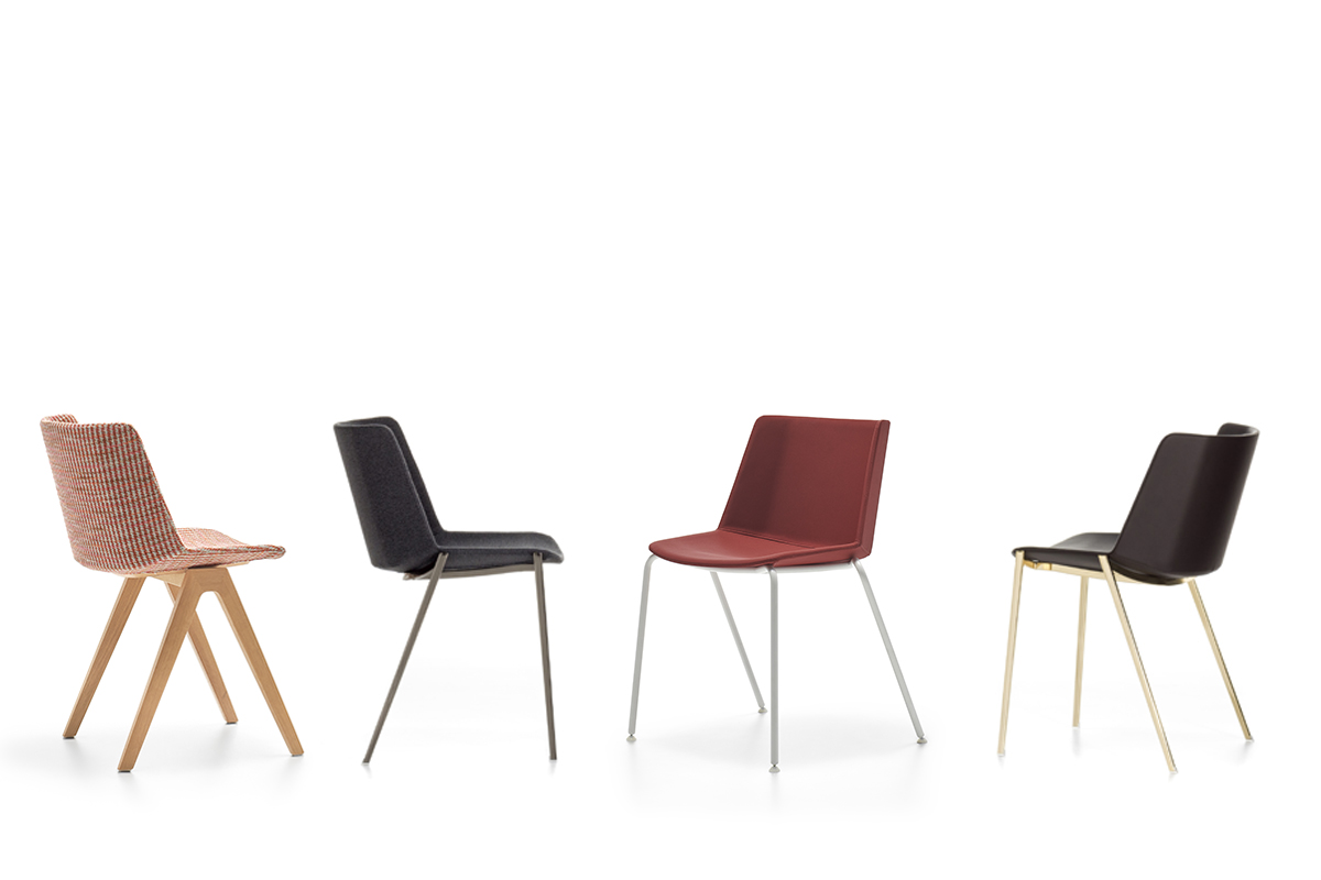 AIKU SOFT. Chairs for office, home and contract spaces. MDF