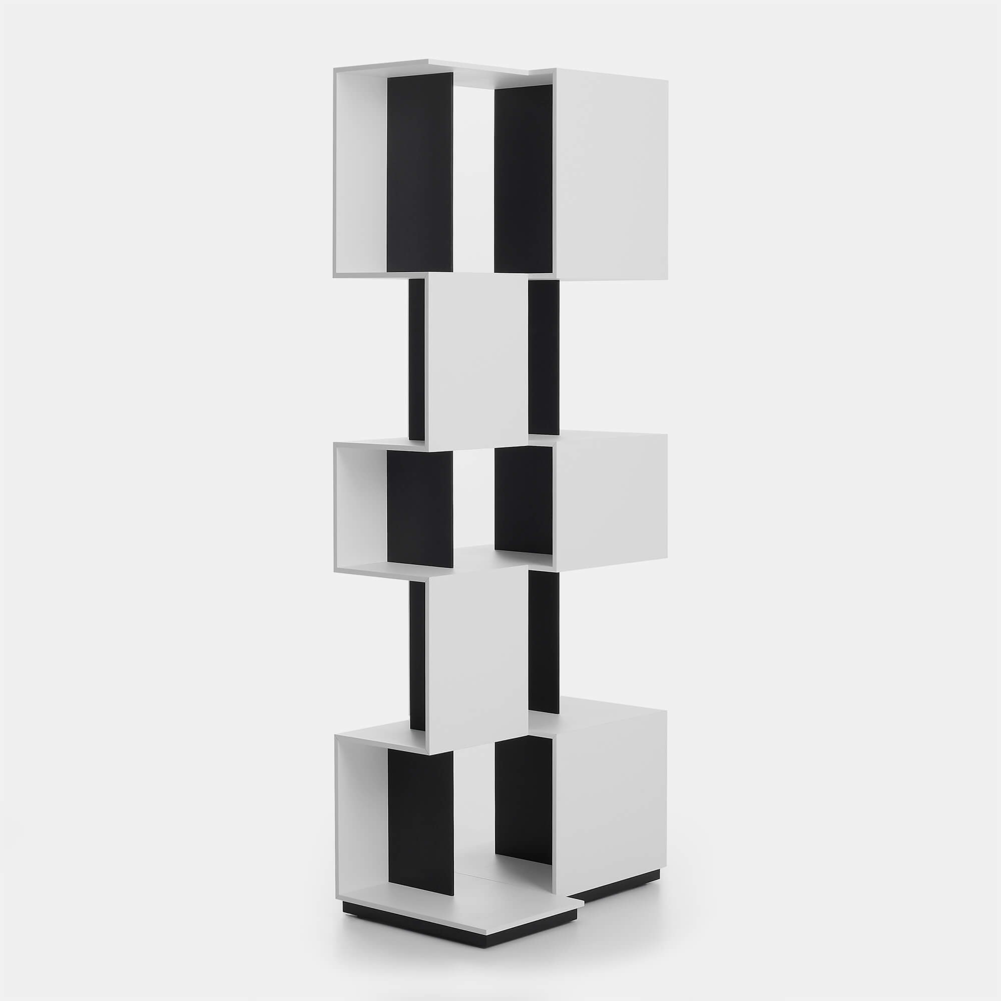 Qubit Design Free Standing Bookcase Mdf Italia