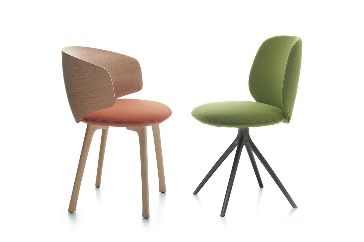 Innovative chair design, modern armchairs, stools and pouf. MDF Italia