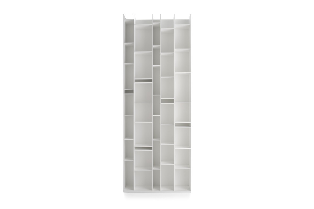 Random Modular Bookcase With A Unique Design Mdf Italia